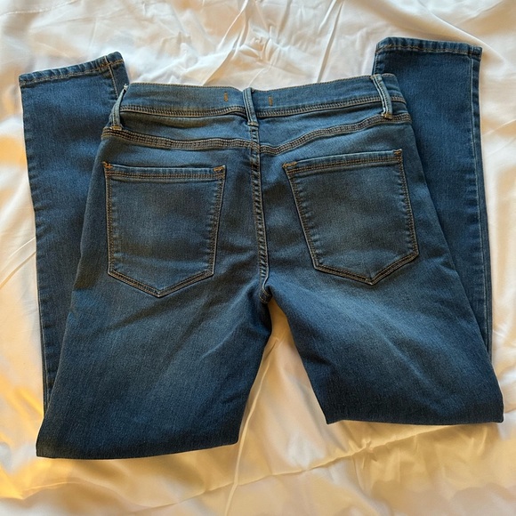 Free People Dark Blue Skinny Jeans - Picture 5 of 6